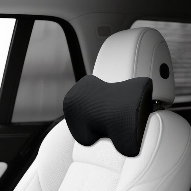 BotaniNest Car Seat Headrest Pad Ergonomic Memory Pillow For Neck Support 1pc