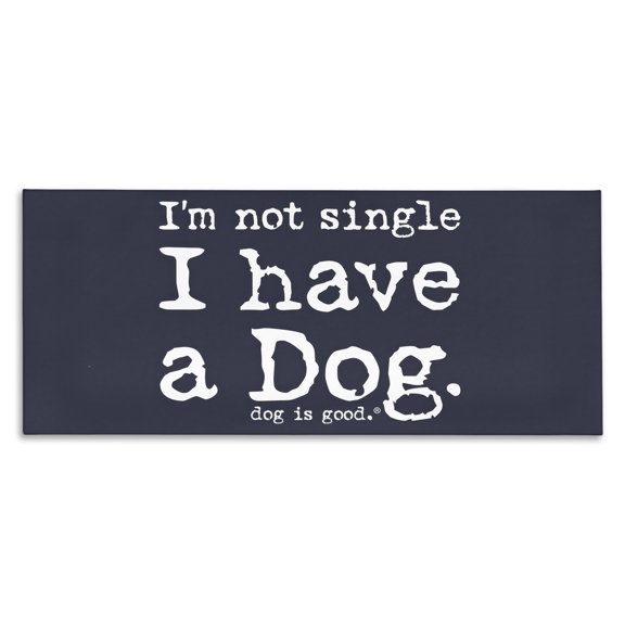 Stupell Industries Eclectic Canvas Art, 24 x 10, by Dog Is Good