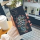 thumbnail image 4 of Fundas de iPhone únicas y modernas con patrones ilustrativos de flores y calaveras para iPhone de Apple, 4 of 4