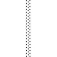thumbnail image 4 of Offray Ribbon, White 5/8 inch Black Dots Grosgrain Ribbon, 9 feet, 4 of 8