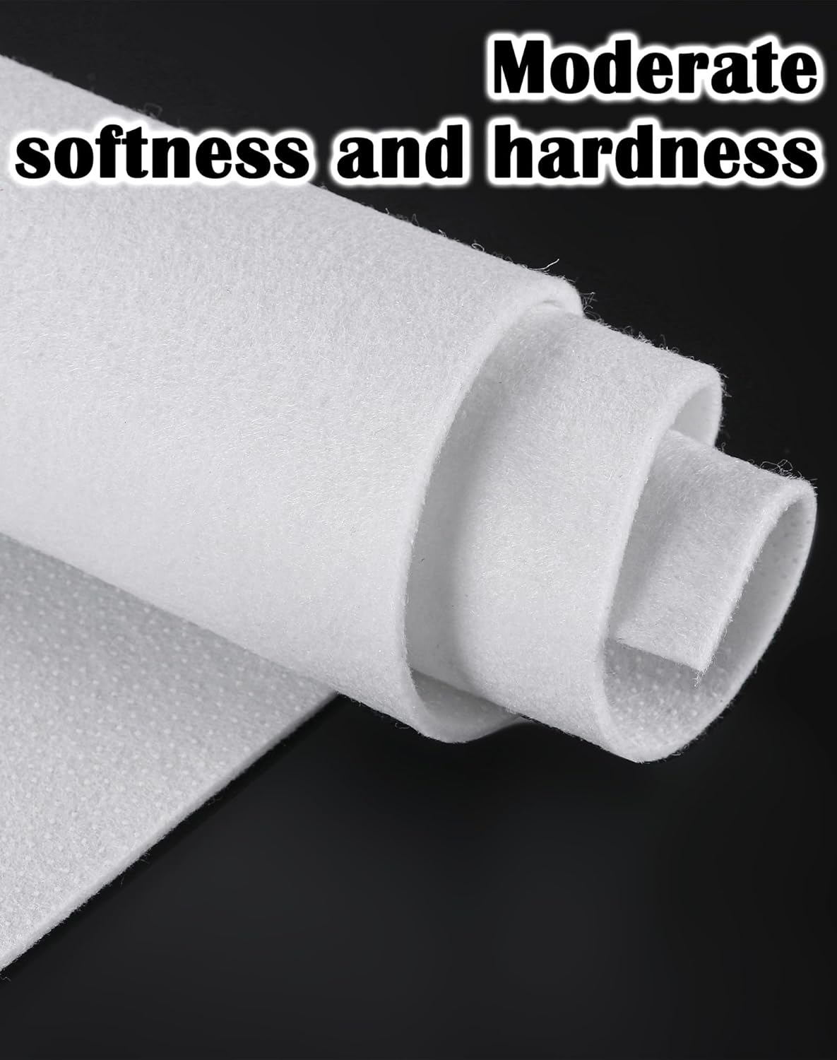 Fusible Fleece Interfacing, One-Sided Loft Fusible Fleece for Sewing, Quilting, Crafts, Clothing, Bags (12 Inches x 5 Yard) Heavy Weight, Easy Iron-On Application, Enhanced Projects