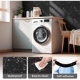 thumbnail image 6 of Duslogis 12pcs Peel and Stick Backsplash Tile, 11.8"x11.8" Self Adhesive Marble Tile for Wall, PET Waterproof Shower Wall Panels, Back Splash Stick on Tiles for Bathroom Living Room (Black), 6 of 7
