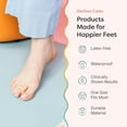 thumbnail image 6 of ZenToes Pack of 4 Toe Separators and Spreaders For Bunion, Overlapping Toes and Drift Pain - Beige, 6 of 8