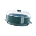 thumbnail image 4 of Vaporera de microondas perfecl verde tapa transparente, 4 of 8