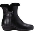 thumbnail image 2 of Women's Propet Waylynn Winter Bootie Black Full Grain Leather 9.5 2E, 2 of 5