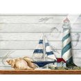 thumbnail image 1 of Cuadros Decorativos 5D DIY diamante pintura barco torre completo taladro Rhinestone mosaico arte imagen Likrtyny embutido en tela, 1 of 9