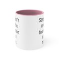 thumbnail image 2 of Stepmom Gifts Two-Tone 11oz Mug Stepmom's love, the foundation of our home., 2 of 4