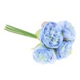 thumbnail image 1 of Plantas de Follaje Artificial de Flores Falsas de Poenías China Plantas de Sinulación Azul Soledad Ramo de flores de simulación, 1 of 10