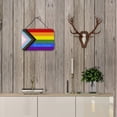 thumbnail image 3 of Carolines Treasures Gay Pride Progress Pride All are Welcome Wall or Door Hanging Prints 8x12 multicolor, 3 of 3