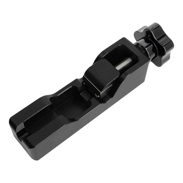 Calibrador de bujías, accesorios para calibrar el espacio entre bujías, color negro
