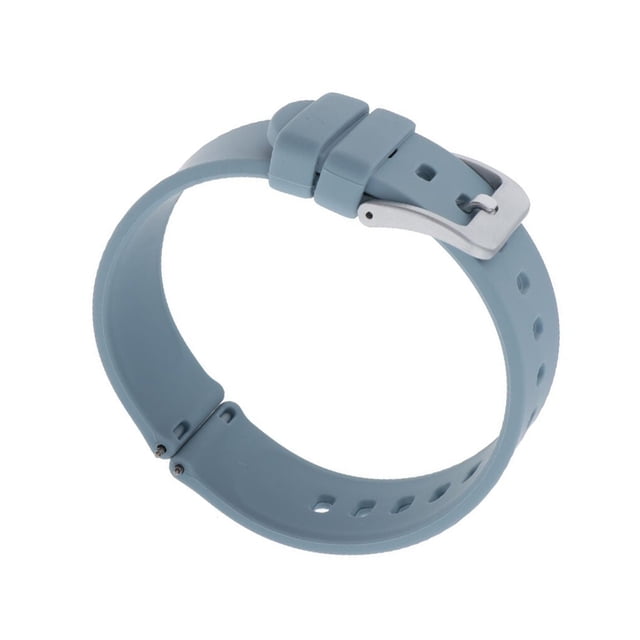 facefd P8 Replacement Sport Silicone Band Bracelet Two-Piece Strap Cyan