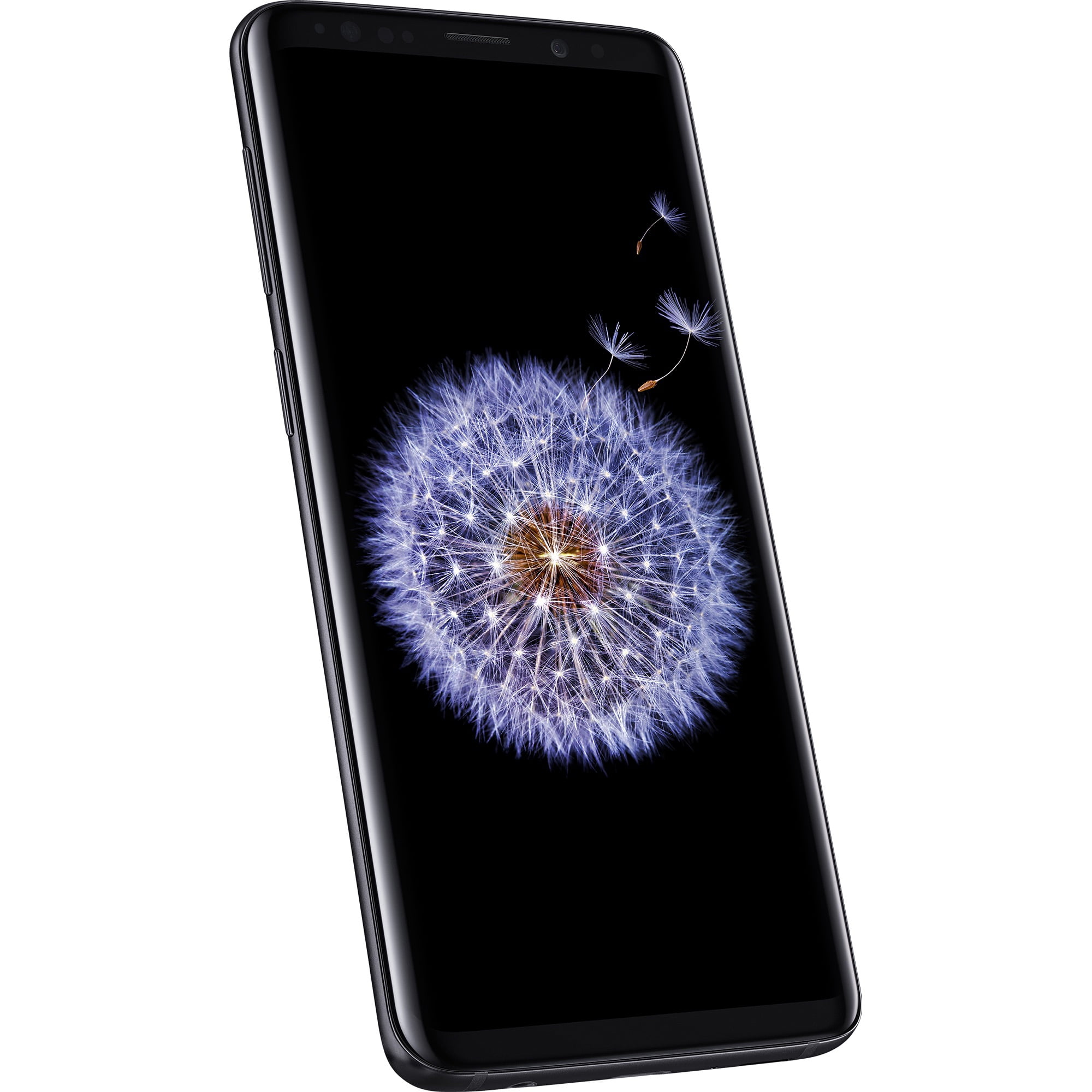 Walmart Family Mobile Samsung Galaxy S9 64gb Black Prepaid Smartphone Walmart Com
