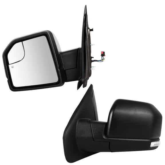 SCITOO Towing Mirrors Compatible with 2003-2006 Ford Experdition A Pair tow mirror Power, Heated,Turn Signal