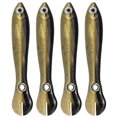 thumbnail image 2 of Pesca 4uds 10cm 6g Bionic Loach señuelos de pesca hundiendo cebos blandos artificiales (C), 2 of 4