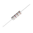 thumbnail image 4 of Uxcell 10Pcs 5W 5 Watt Metal Oxide Film Resistor Axile 3.3K Ohm ±5% Tolerance, 4 of 6