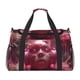 thumbnail image 1 of Fotbe Surreal Pink Headphones Bolsa de Viaje con Estampado, Bolsa de Fin de Semana para Mujer con Compartimento para Zapatos, Bolsa de Gimnasio con Bolsillo Húmedo, 1 of 7