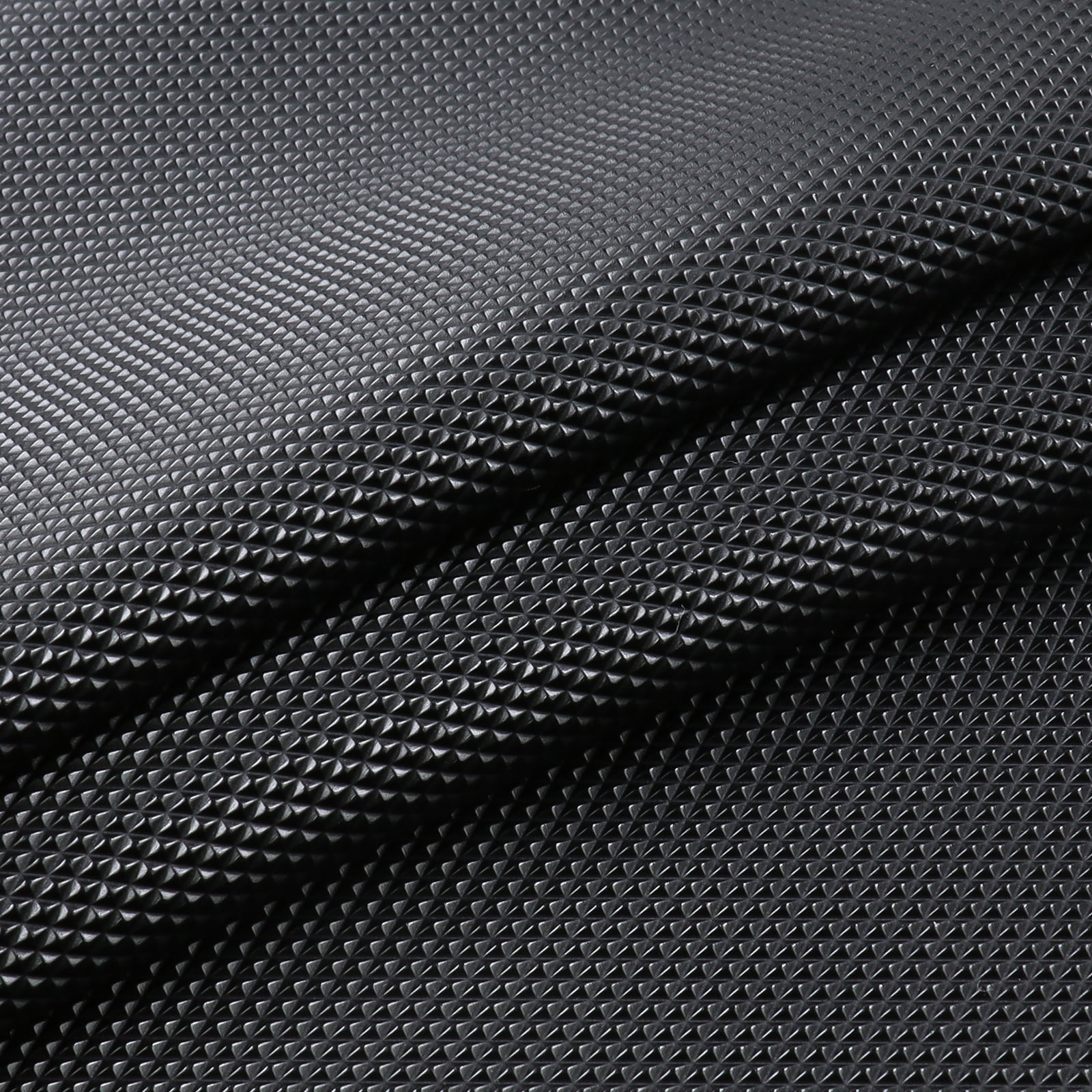 LANDERS BLACK Faux Leather Upholstery Vinyl Fabric