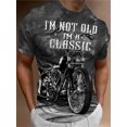 thumbnail image 2 of Camiseta con estampado de motocicleta 3D para hombre, camisa clásica Vintage de manga corta para hombre, camisas de motorista de paseo callejero, Tops de gran tamaño, 2 of 4