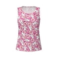 thumbnail image 4 of Fotbe Cute Rabbit Womens Loose Fit Casual Flowy Slim-Fit Tank Tops Athletic Round Neck Trendy Sleeveless Summer Tops for Gym and Yoga-XX-Large, 4 of 9