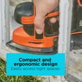 thumbnail image 4 of BLACK+DECKER 20V MAX* Cordless Mouse Sander, BDCMS20C, 4 of 14