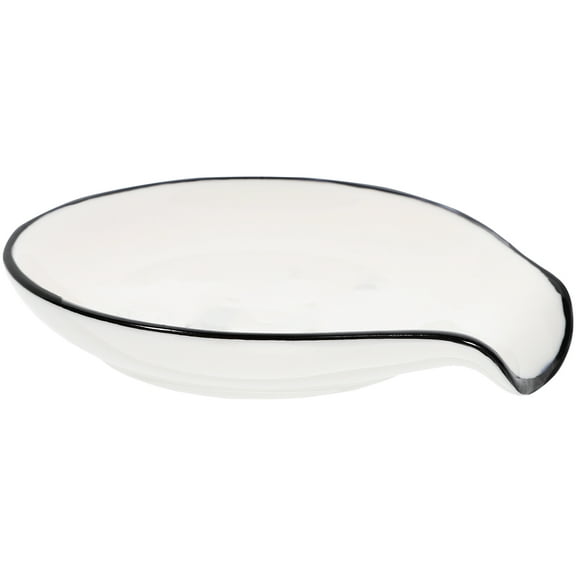 Spoon Holder Small Holders Ceramic Rest Kitchen Decir Decorations Coffee Scoop Soup Ladle