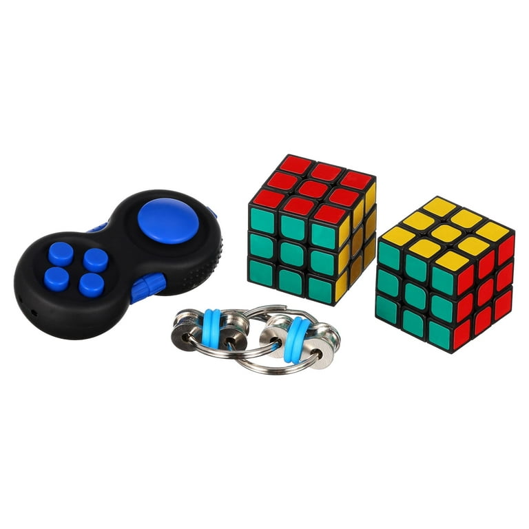 65 Pack Bundle Sensory Fidget Toys Set-Puzzle Games Including Rainbow  Spring, Magic Cube, Squishy Toys, Fidget Spinners, and More for Autistic  Kids, ADHD, Anti-Stress Toys 