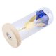 thumbnail image 4 of Preserved Rose Flower LED Light with Glass Cover & Wooden Base Valentines'Day Wedding Blue, 4 of 4
