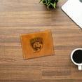 thumbnail image 3 of Hockey Rico Industries Florida Brown Laser Engraved Trifold Laser Engraved Tri-Fold Wallet - Men's Accessory, 3 of 6