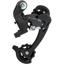 microSHIFT M26 Rear Derailleur - 7/8 Speed, Long Cage, Black