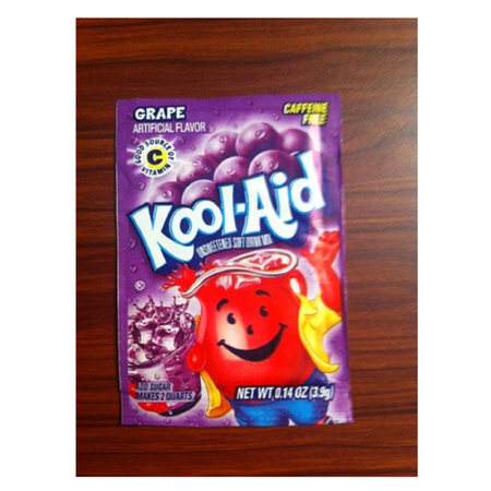 10 Packs of Kool Aid GRAPE Flavor Drink Mix Packet Gluten-Free FREE SHIP