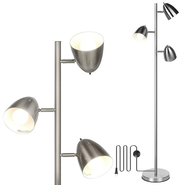 Silver stand up lamps outlet