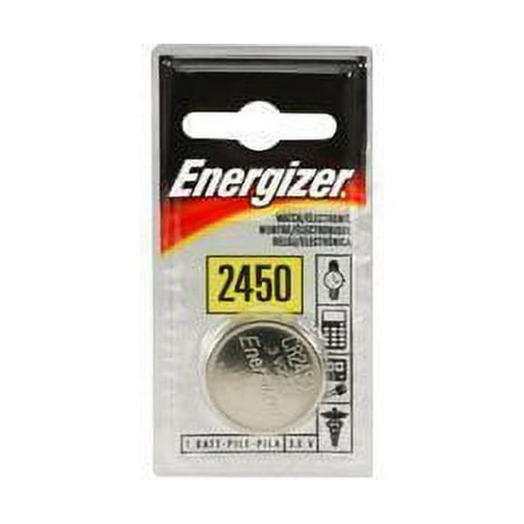 Energizer Lithium Coin Blister Pack Watch/Electronic Batteries CR2450 (Pack of 4)