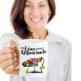 thumbnail image 2 of Estoy Enganchado Reading Mexican Style Book-lover Coffee & Tea Gift Mug Stuff For Spanish Speaking Hispanic Men & Women Book Lovers (15oz), 2 of 4