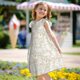thumbnail image 5 of Fotbe White Rabbit Vestido de Dormir para Niñas de 3 a 10 Años, Mangas Cortas, Estilo Princesa, Pijama Camisón con Mangas Voladas-XX-Large, 5 of 6