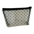 thumbnail image 5 of Clear Flocking Net Storage Bag Multipurpose Cosmetic Pouches For Travel Office Home Organization, 5 of 9