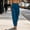 Blue, variant on Women’s Front-Pleated Wide-Leg Suit Pants, Double-Button Waist & Wrinkle-Free Cut for Relaxed Downtown Café Pause Moments Gray S