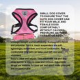 thumbnail image 5 of Small dog strap, dog vest strap, pet chest strap, small dog suffocation-free breathable stride strap, 5 of 6