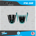 thumbnail image 4 of Kalair GFX Graphics Kit for Yamaha PW50 (All Years) Fh Series, 4 of 5