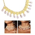 thumbnail image 2 of Osdhezcn Natural Shells Necklace Beaded Choker Handmade Hawaii Beach Braided Rope Jewelry, 2 of 20