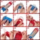 thumbnail image 3 of Artículos para fiestas Tellegloww Spider Birthday, 48 unidades, con caja azul, 3 of 6