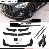 Booming up For Hyundai Veloster Front Rear Bumper Lip Spoiler Splitter Body Kit Side/ Skirt
