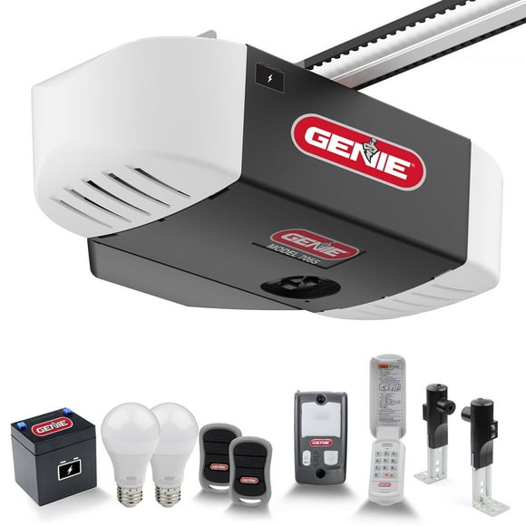 Genie Ultra-Quiet 1-1/4 HPc Belt Drive Garage Door Opener with Battery Backup