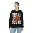 thumbnail image 5 of Retro Game Day Football Sweatshirt Vintage Football School Spirit Shirt Black Small, 5 of 6