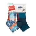 thumbnail image 2 of Hanes Originals Men’s Ankle Socks, 6-12, 6-Pairs, 2 of 6