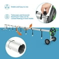 thumbnail image 2 of Zimtown Stainless Steel Solar Cover Reel For Swimming Pools Up To 18 Feet Wide Inground, 2 of 8