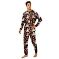 thumbnail image 2 of 2026 Matching Family Halloween Pajamas Set, Fall Sleepwear, Ghost & Pumpkin Printed Holiday Sleepwear, Soft Loungewear PJs Outfit, 2 of 4