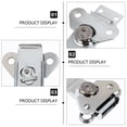 thumbnail image 2 of Miangastore Cabinets Zinc Alloy 1Pack 3.46X2.55X0.47 Inch, 2 of 8