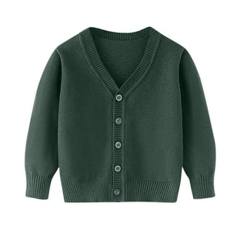 Wonder Nation Girls School Uniform Knit Cardigan Sweater, Sizes