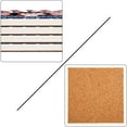 thumbnail image 4 of FMSHPON Happy Independence Day American Flag Set of 8 Coaster for Drinks, Absorbent Ceramic Stone Coasters Cup Mat with Cork Base for Home Kitchen Room Coffee Table Bar Decor, 4 of 4