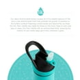 thumbnail image 5 of TAL Water Bottle Double Wall Stainless Steel Antimicrobial Flex Bottle 24oz, Teal, 5 of 7